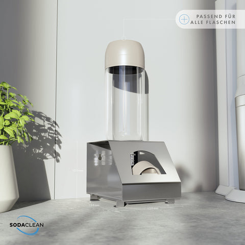 SodaClean® Edelstahl Flaschenhalter - Sodaclean