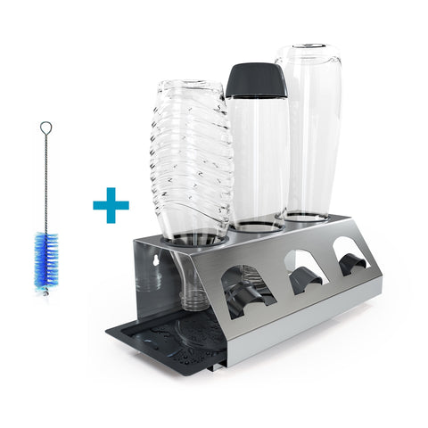 SodaClean® Edelstahl Flaschenhalter - Sodaclean
