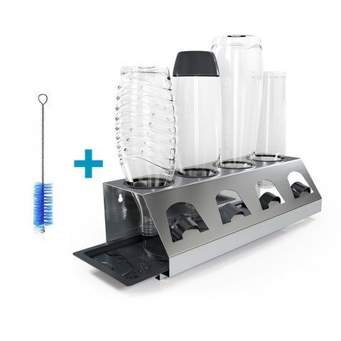 SodaClean® Edelstahl Abtropfgestell - Sodaclean