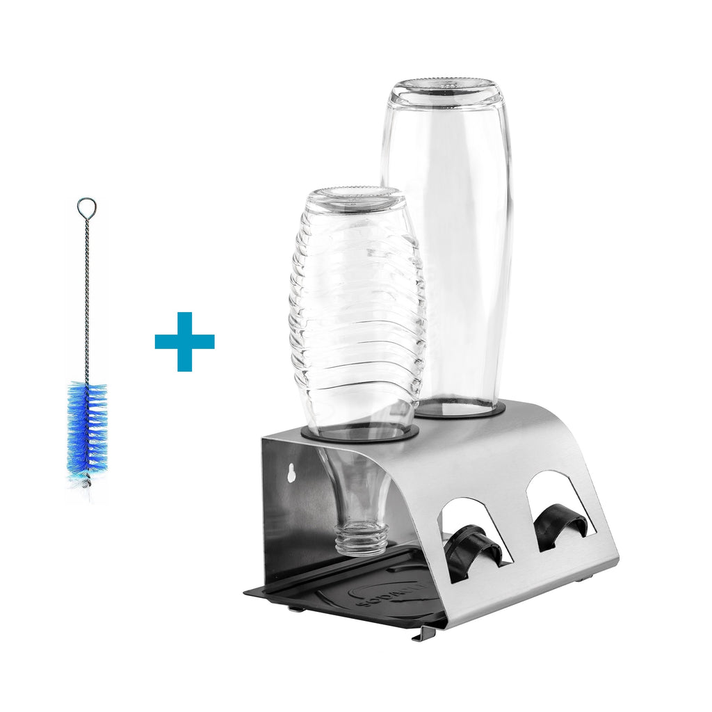 SodaClean® Edelstahl Premium Flaschenhalter - Sodaclean