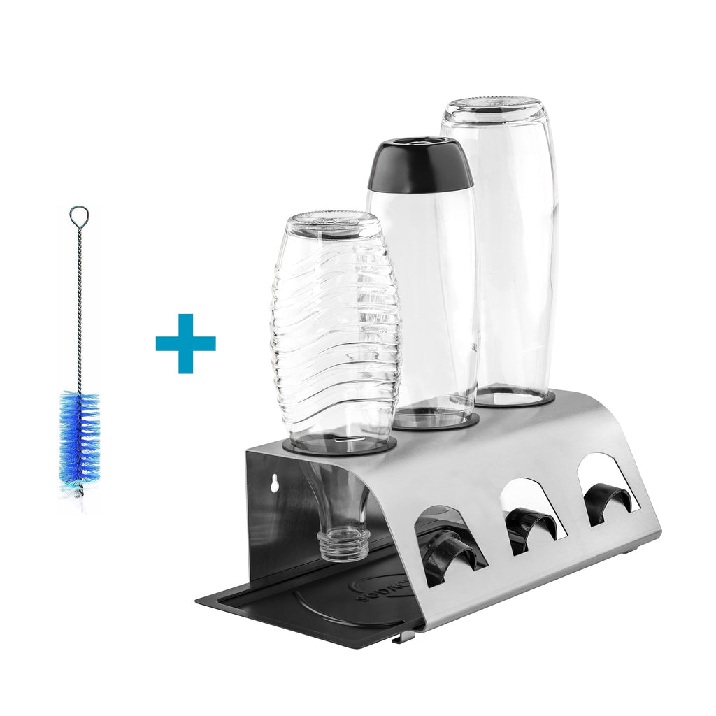 SodaClean® Edelstahl Premium Flaschenhalter - Sodaclean