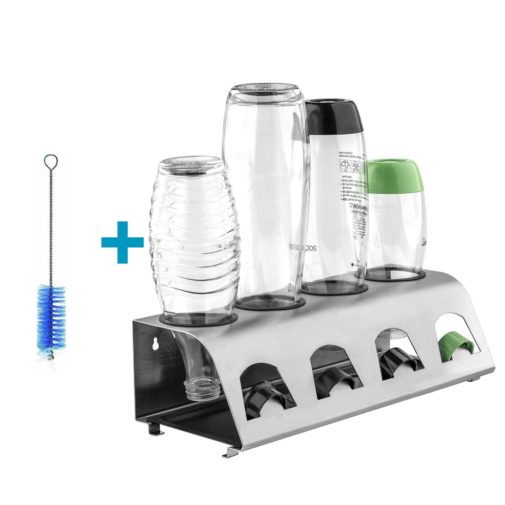 SodaClean® Edelstahl Premium Flaschenhalter - Sodaclean